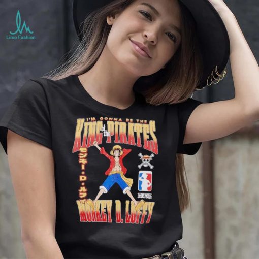 One Piece Monkey D. Luffy King Of The Pirates Ringer Tee Shirt