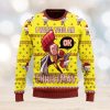 NCAA West Virginia Mountaineers HO HO HO Custom Ugly Christmas Sweater