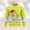 Santa Hat Logo Edmonton Oilers Golden Christmas Tree Ugly Sweater