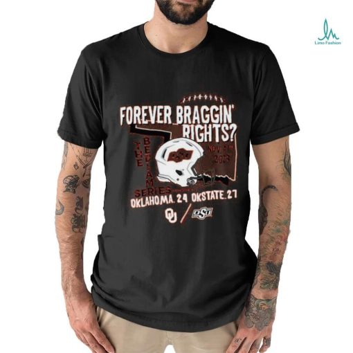 Orange OSU Cowboys vs. OU Sooners 2023 Bedlam Series 27 24 Shirt