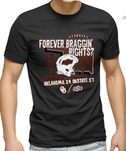 Orange OSU Cowboys vs. OU Sooners 2023 Bedlam Series 27 24 Shirt
