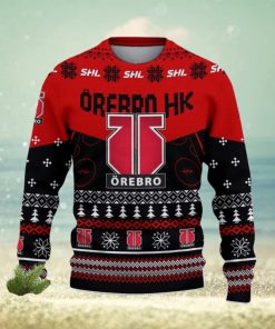 Orebro HK Snowflakes Tree Custom Name Ugly Christmas Sweater New For Fans Gift Holidays Christmas