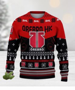 Orebro HK Snowflakes Tree Custom Name Ugly Christmas Sweater New For Fans Gift Holidays Christmas