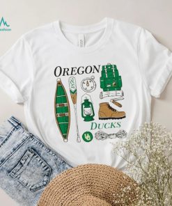 Oregon Ducks Comfort Wash Camping Trip T Shirt
