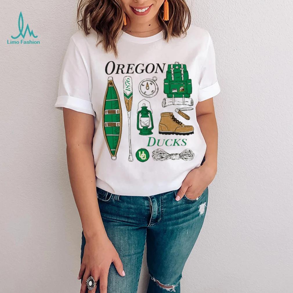Oregon Ducks Comfort Wash Camping Trip T Shirt Oregon Ducks Comfort Wash Camping Trip T Shirt