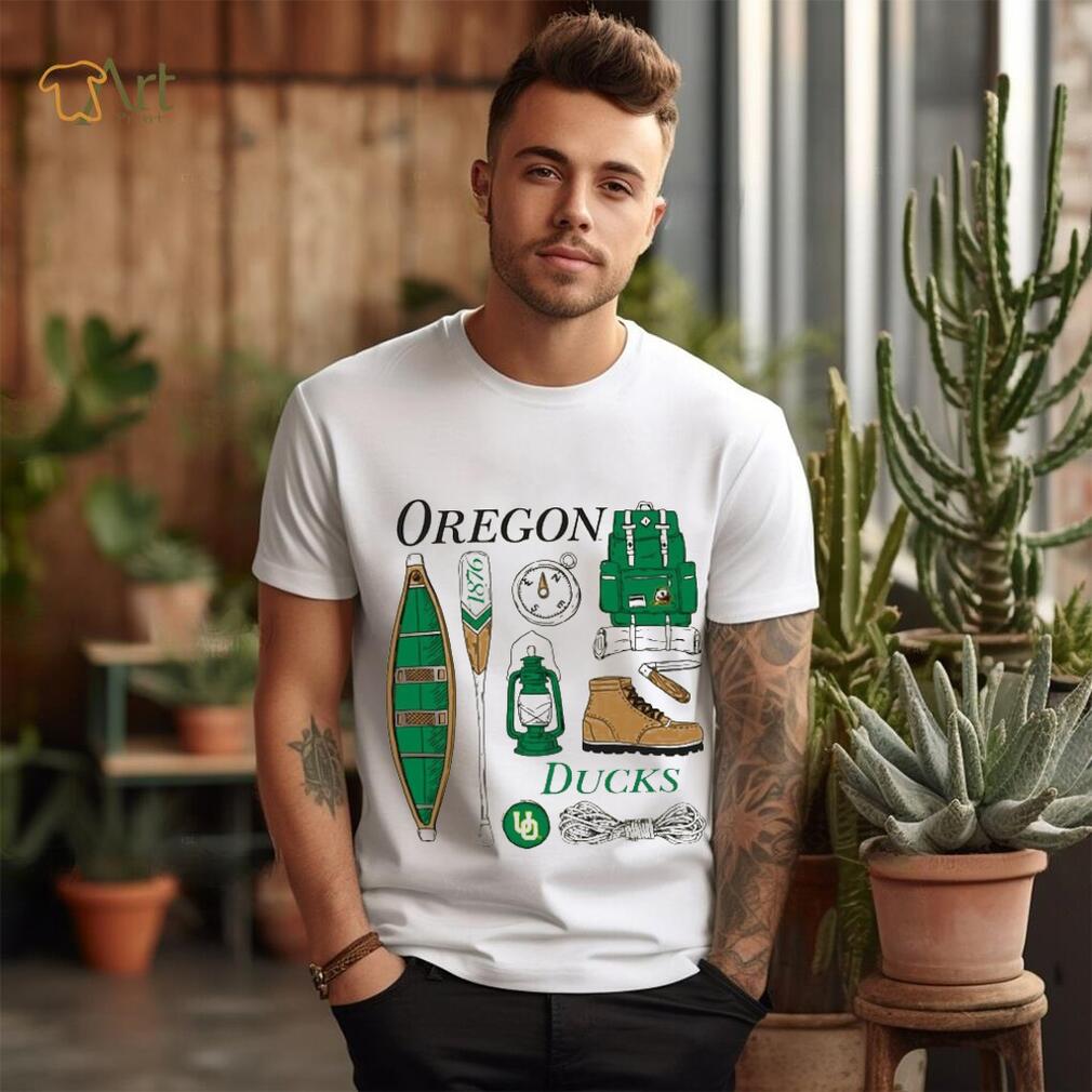 Oregon Ducks Comfort Wash Camping Trip T Shirt Oregon Ducks Comfort Wash Camping Trip T Shirt