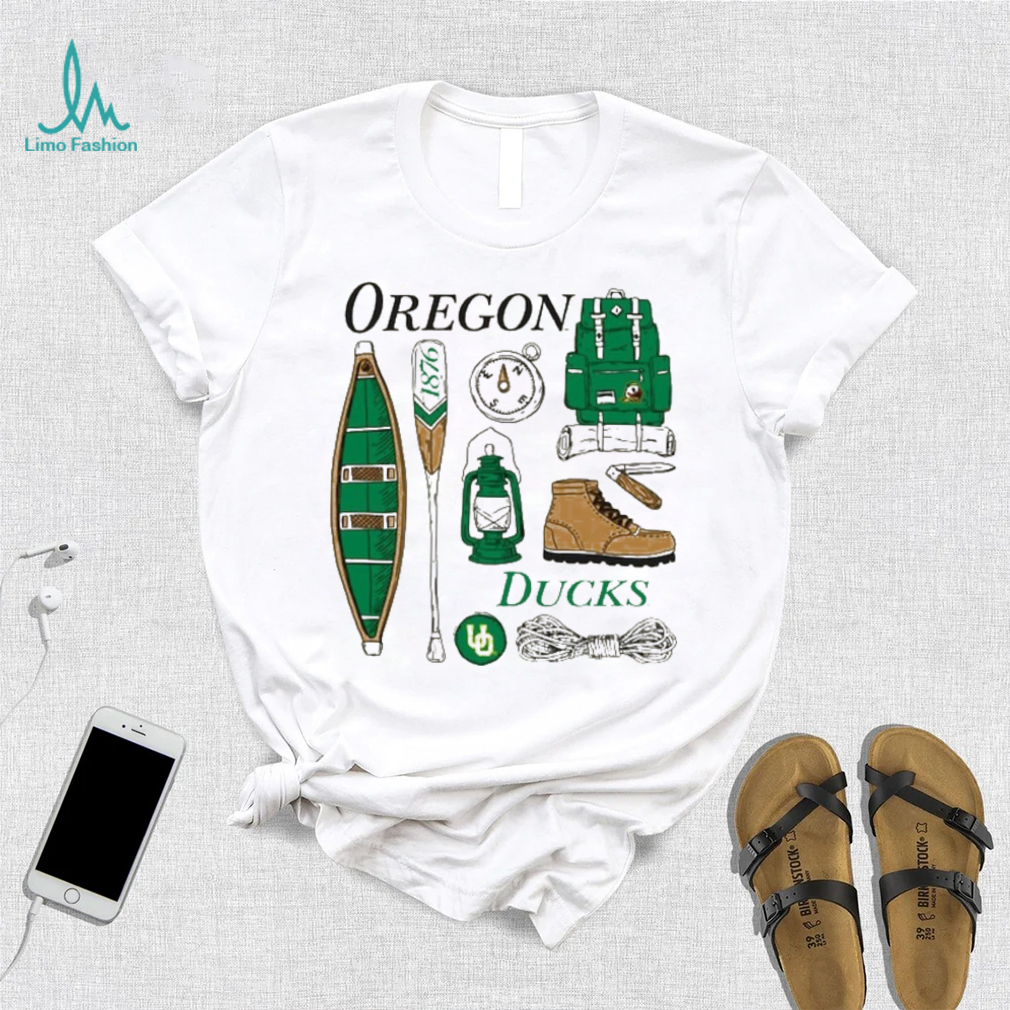 Oregon Ducks Comfort Wash Camping Trip T Shirt Oregon Ducks Comfort Wash Camping Trip T Shirt