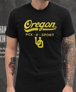 Oregon Ducks Fanatics Branded Authentic Pick A Sport T Shirt