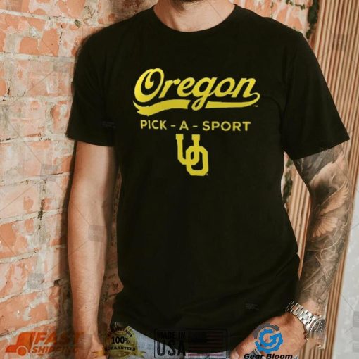 Oregon Ducks Fanatics Branded Authentic Pick A Sport T Shirt