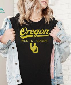 Oregon Ducks Fanatics Branded Authentic Pick A Sport T Shirt