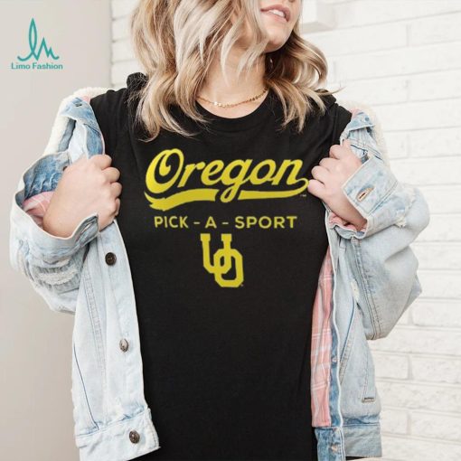 Oregon Ducks Fanatics Branded Authentic Pick A Sport T Shirt