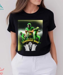 Oregon Ducks Football Clinche 2023 PAC 12 Championship Bound Shirt