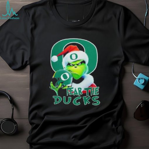 Oregon Ducks Grinch Fear The Christmas 2023 Shirt