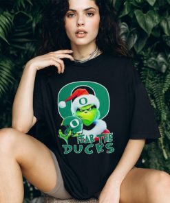 Oregon Ducks Grinch Fear The Christmas 2023 Shirt