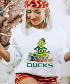 Oregon Ducks Grinch and Max dog funny Christmas shirt