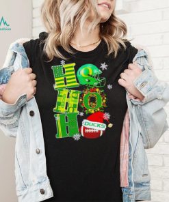 Oregon Ducks NCAA ho ho ho Christmas shirt