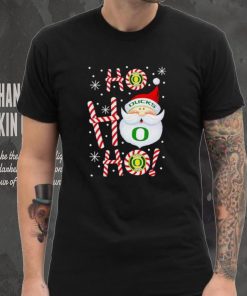 Oregon Ducks Santa Claus ho ho ho shirt