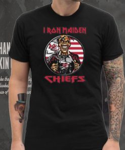 Original Blood Inside Me Iron Maiden Kansas City Chiefs T Shirt