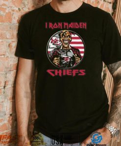 Original Blood Inside Me Iron Maiden Kansas City Chiefs T Shirt