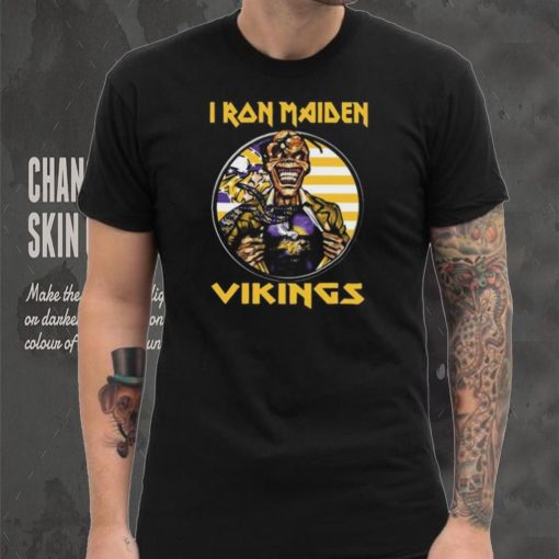 Original Blood Inside Me Iron Maiden Minnesota Vikings T Shirt