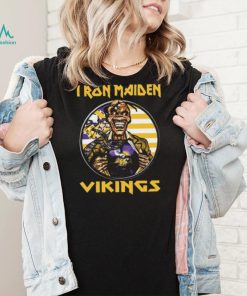 Original Blood Inside Me Iron Maiden Minnesota Vikings T Shirt