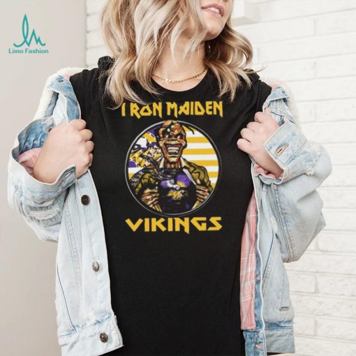 Original Blood Inside Me Iron Maiden Minnesota Vikings T Shirt