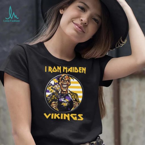 Original Blood Inside Me Iron Maiden Minnesota Vikings T Shirt