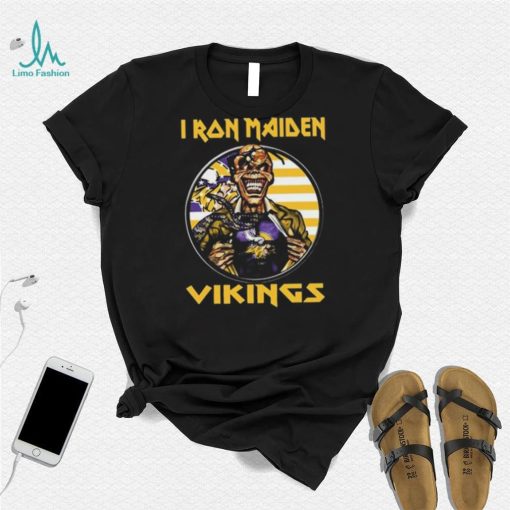 Original Blood Inside Me Iron Maiden Minnesota Vikings T Shirt