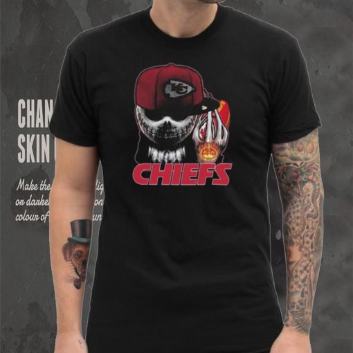 Original Jack Skellington Hat Kansas City Chiefs T Shirt