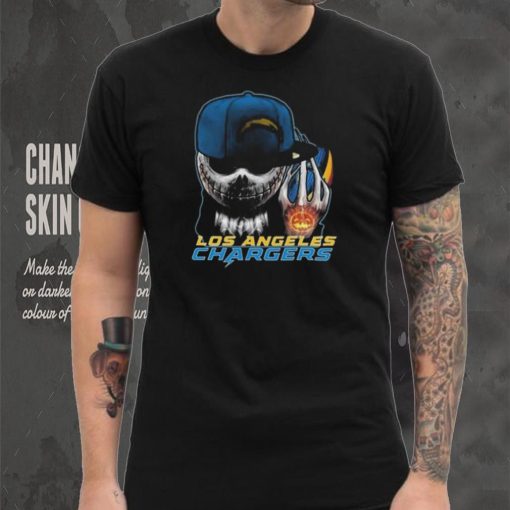 Original Jack Skellington Hat Los Angeles Chargers T Shirt