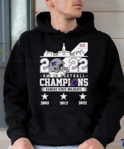 Original Kansas State Wildcats 2022 Big 12 Football Champions 2003 2022 T shirt