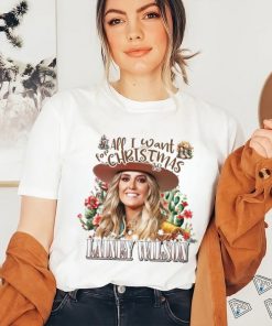 Original Lainey Wilson All I Want For Christmas Shirt