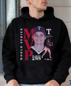Original MLB Baseball Corey Seager Texas Rangers 2023 World Series Champions MVP Shirt