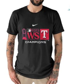 Original MLB Baseball Nike Texas Rangers 2023 Champions Shirt