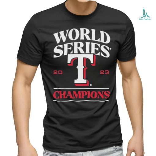 Original MLB Baseball Texas Rangers 2023 World Series Champions Signature Roster Shirt