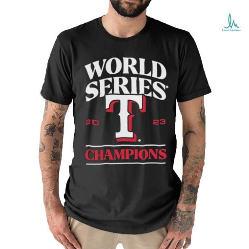 Original MLB Baseball Texas Rangers 2023 World Series Champions Signature Roster Shirt