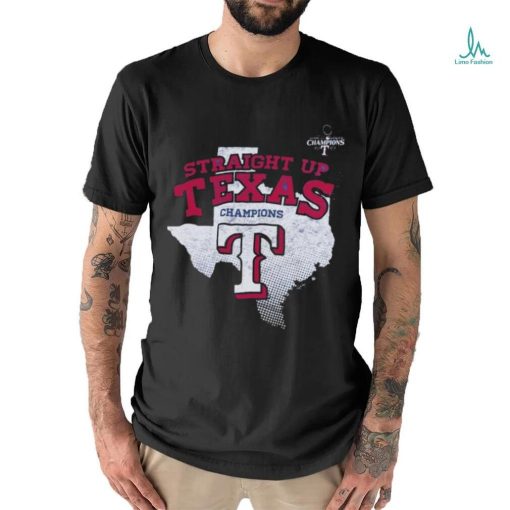 Original MLB Baseball Texas Rangers Straight Up Texas Champions 2023 Shirt