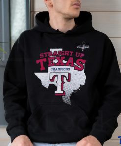 Original MLB Baseball Texas Rangers Straight Up Texas Champions 2023 Shirt