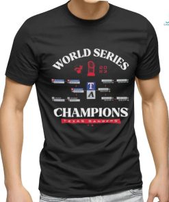 Original MLB Baseball Texas Rangers World Series Champions 2023 Fall Classic T Shirt