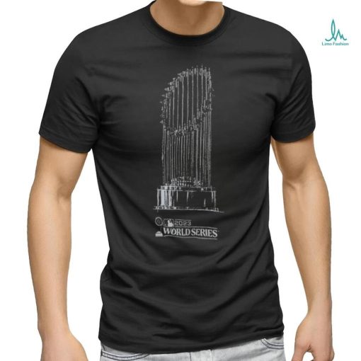 Original MLB Baseball Trophy Texas Rangers 2023 World Series Champs Shirt