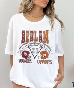 Original Oklahoma State Football Vs Oklahoma Sooners Bedlam Oklahoma’s One Last Final Showdown 2023 T Shirt
