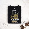 Funny Santa Big Nick Energy Santa Face Merry Christmas T Shirt