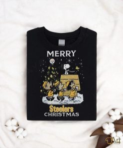 Original Pittsburgh Steelers Snoopy Family Christmas Shirt