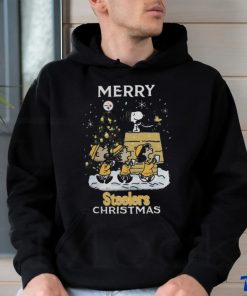Original Pittsburgh Steelers Snoopy Family Christmas Shirt