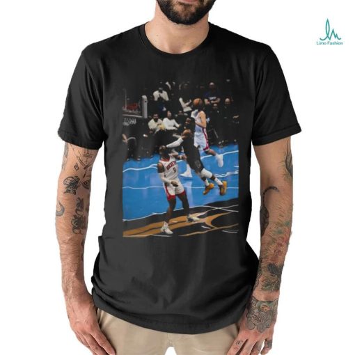 Original Russell Westbrook Dunk Covered Dillon Brooks Whole Face Shirt