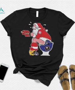 Original Santa Alabama Crimson Tide Make Shit Auburn Tigers Mississippi State And LSU Tigers Helmets Christmas T Shirt