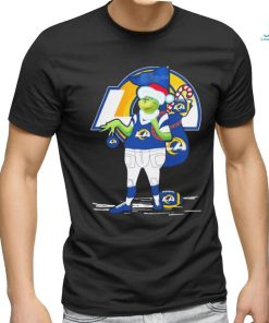 Original Santa Grinch Los Angeles Rams Gift Christmas 2023 T Shirt