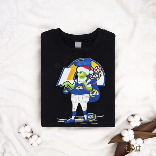 Original Santa Grinch Los Angeles Rams Gift Christmas 2023 T Shirt