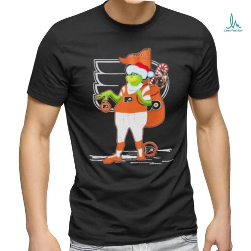 Original Santa Grinch Philadelphia Flyers Christmas 2023 Shirt