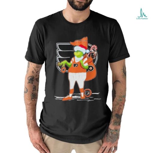 Original Santa Grinch Philadelphia Flyers Christmas 2023 Shirt